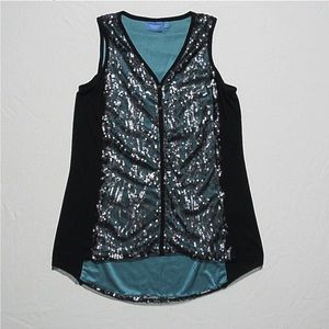 Sequin Tank Top Dress XL